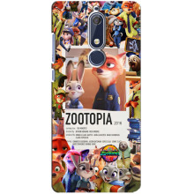 Чехол Зоотрополіс на Nokia 5 2018, 5.1 – Коллаж Зоо