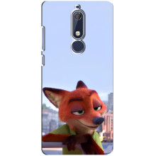 Чехол Зоотрополіс на Nokia 5 2018, 5.1 – Лис Ник
