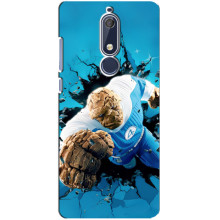 Чехол с принтом Фантастическая четверка для Nokia 5 2018, 5.1 – Существо