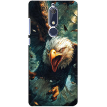 Чехол с картинкой «Хищники» для Nokia 5 2018, 5.1 – Орёл