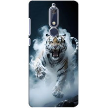 Чехол с картинкой «Хищники» для Nokia 5 2018, 5.1 – Тигр