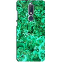 Мраморный чехол на Nokia 5 2018, 5.1 (VPrint) – Салатный Мрамор