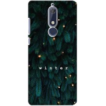 Новогодние, Праздничные Чехлы для Nokia 5 2018, 5.1 - 2024 год – Winter