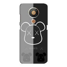 Чехлы для Nokia 5.3 - Bearbrick Louis Vuitton (PREMIUMPrint) (БеарБрик глаза)