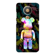 Чехлы для Nokia 5.3 - Bearbrick Louis Vuitton (PREMIUMPrint) (Яркий Bearbrick)