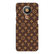 Чохли Луі Вітон для Nokia 5.3 (AlphaPrint - LOUIS VUITTON) (фон LOUIS VUITTON)