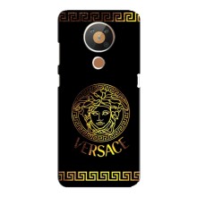 Чехлы VERSACE для Нокиа 5.3 (PREMIUMPrint) (Logo Versace)