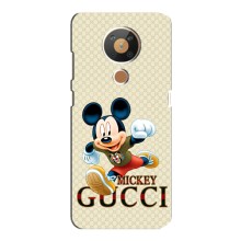 Чехол Disney Mouse Nokia 5.3 (PREMIUMPrint) (Mikki Gucci)