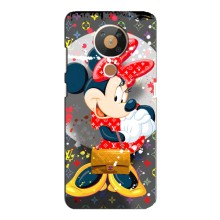 Чехол Disney Mouse Nokia 5.3 (PREMIUMPrint) (Minni с бантиком)