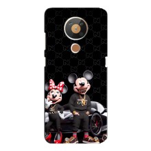 Чехол Disney Mouse Nokia 5.3 (PREMIUMPrint) (Семья Маусов)