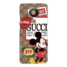 Чехол Disney Mouse Nokia 5.3 (PREMIUMPrint) (Стильный Микки)