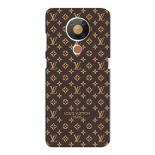 Чохол Стиль Louis Vuitton на Nokia 5.3 (Фон Луі Віттон)