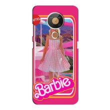 Силиконовый Чехол Барби Фильм на Nokia 5.3 (Барби Марго)