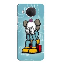 Чехлы для Nokia 5.4 - Bearbrick Louis Vuitton (PREMIUMPrint) (Плач Bearbrick)