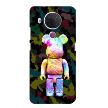 Чехлы для Nokia 5.4 - Bearbrick Louis Vuitton (PREMIUMPrint) (Яркий Bearbrick)