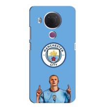 Чехлы с принтом для Nokia 5.4 Футболист – Холанд Манчестер Сити