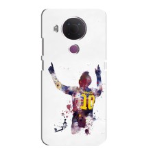 Чехлы Месси для Nokia 5.4 (AlphaPrint) (Messi Barca)