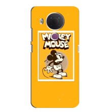 Чехлы с принтом Микки Маус на Nokia 5.4 (Испуганный Микки)