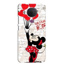 Чехол Disney Mouse Nokia 5.4 (PREMIUMPrint) (Heart Minni)