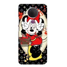 Чехол Disney Mouse Nokia 5.4 (PREMIUMPrint) (Минни peace)