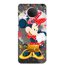 Чехол Disney Mouse Nokia 5.4 (PREMIUMPrint) (Minni с бантиком)