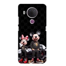 Чехол Disney Mouse Nokia 5.4 (PREMIUMPrint) (Семья Маусов)