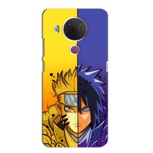 Купить Чохли на телефон з принтом Anime для Нокіа 5.4 – Naruto Vs Sasuke