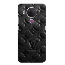 Текстурный Чехол Louis Vuitton для Нокиа 5.4 – Черный ЛВ
