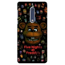 Чохли П'ять ночей з Фредді для Нокіа 5 – Freddy