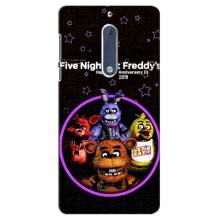Чохли П'ять ночей з Фредді для Нокіа 5 – Лого Фредді