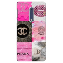 Чехол (Dior, Prada, YSL, Chanel) для Nokia 5 – Модница
