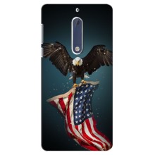 Чохол Прапор USA для Nokia 5 – Орел і прапор