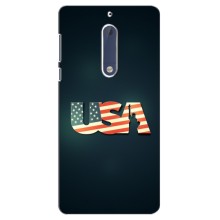 Чехол Флаг USA для Nokia 5 – USA