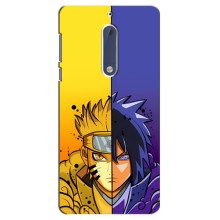 Купить Чохли на телефон з принтом Anime для Нокіа 5 – Naruto Vs Sasuke