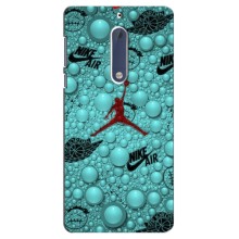 Силиконовый Чехол Nike Air Jordan на Нокиа 5 – Джордан Найк