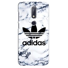 Чохли Адидас для Nokia 6.1 Plus (AlphaPrint) (Адідас на мраморі)