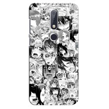 Чехлы Персонажи Аниме Наруто для Nokia 6.1 Plus (AlphaPrint) – Ahegao manga