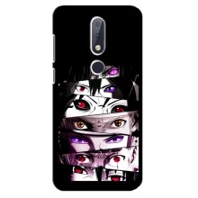 Чехлы Персонажи Аниме Наруто для Nokia 6.1 Plus (AlphaPrint) – Глаза Anime