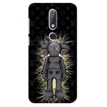 Чехлы для Nokia 6.1 Plus - Bearbrick Louis Vuitton (PREMIUMPrint) (Bearbrick LV)