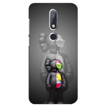 Чехлы для Nokia 6.1 Plus - Bearbrick Louis Vuitton (PREMIUMPrint) (Тело Bearbrick)