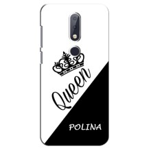 Чехлы для Nokia 6.1 Plus - Женские имена – POLINA