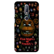 Чехлы Пять ночей с Фредди для Нокиа 6.1 Плюс (Freddy)