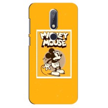 Чехлы с принтом Микки Маус на Nokia 6.1 Plus (Испуганный Микки)
