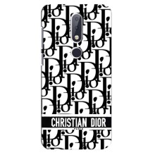Чехол (Dior, Prada, YSL, Chanel) для Nokia 6.1 Plus (Christian Dior)