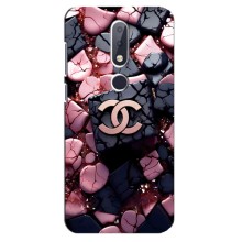 Чехол (Dior, Prada, YSL, Chanel) для Nokia 6.1 Plus (Шанель)