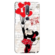 Чехол Disney Mouse Nokia 6.1 Plus (PREMIUMPrint) (Heart Minni)