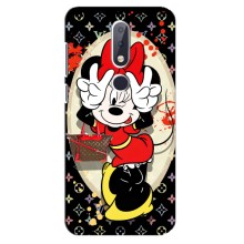 Чехол Disney Mouse Nokia 6.1 Plus (PREMIUMPrint) (Минни peace)