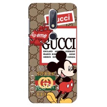 Чехол Disney Mouse Nokia 6.1 Plus (PREMIUMPrint) (Стильный Микки)