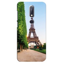Чохол Ейфелева Вежа Nokia 6.1 Plus - (AlphaPrint) (Дорога до Парижу)