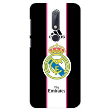 Чехол для Nokia 6.1 Plus с принтом (Лого Real Madrid)